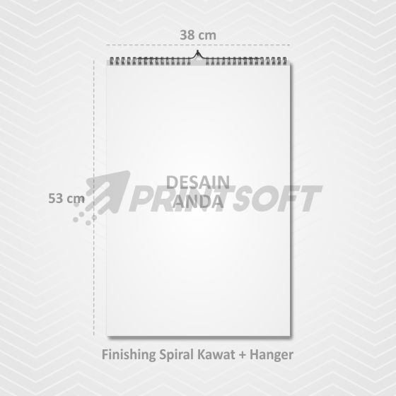 Kalender Dinding 38x53cm Ap120